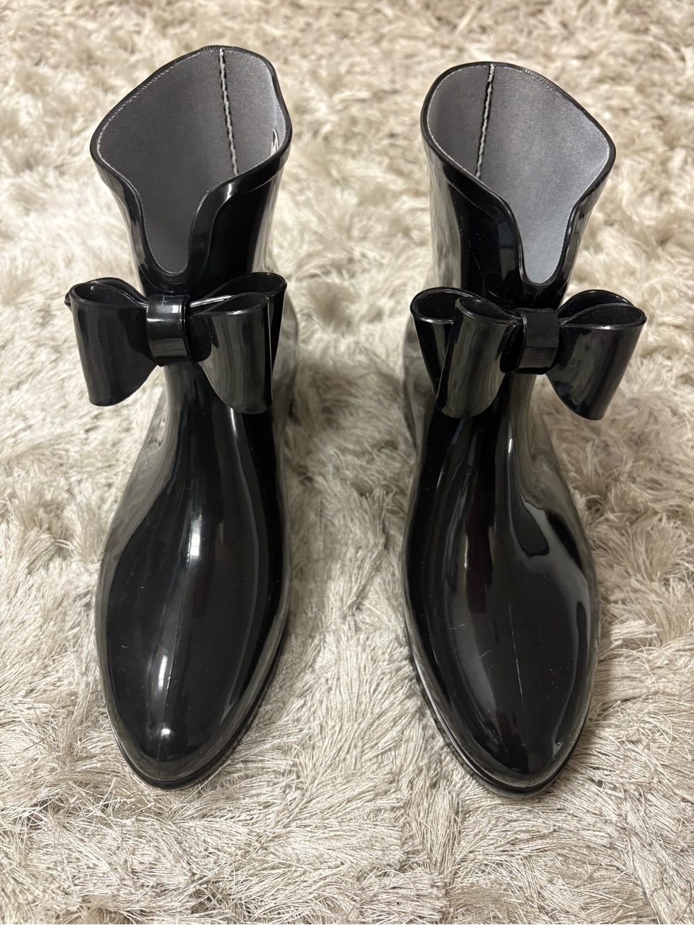 Vivienne Westwood “Melissa” ankle rain boots